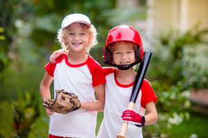 Pediatric Sports Medicine Tysons Corner VA Two young baseball players